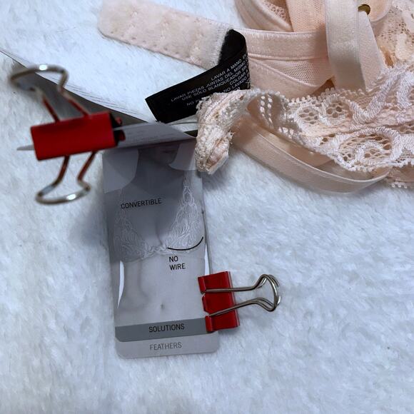 Natori NWT Multi Convertible Baby Pink Bra Women 32B/C - Picture 14 of 16